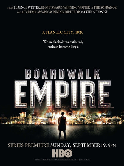 Boardwalk Empire TV Series Wall Art Print Poster