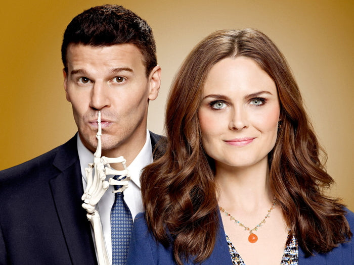 Bones Emily Deschanel David Boreanaz TV Series Wall Art Print Poster