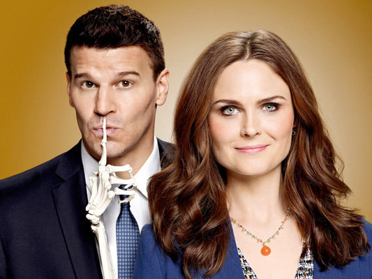 Bones Emily Deschanel David Boreanaz TV Series Wall Art Print Poster