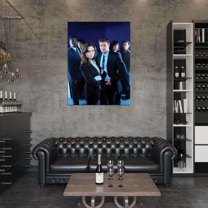 Bones Characters TV Series Wall Art Print Poster