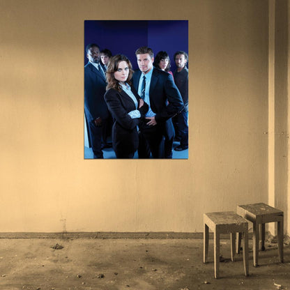 Bones Characters TV Series Wall Art Print Poster