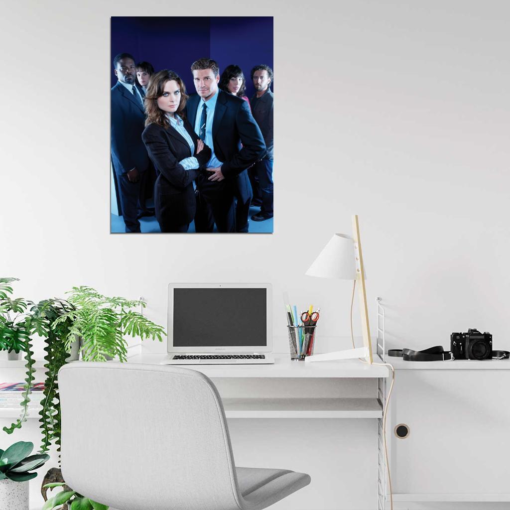Bones Characters TV Series Wall Art Print Poster