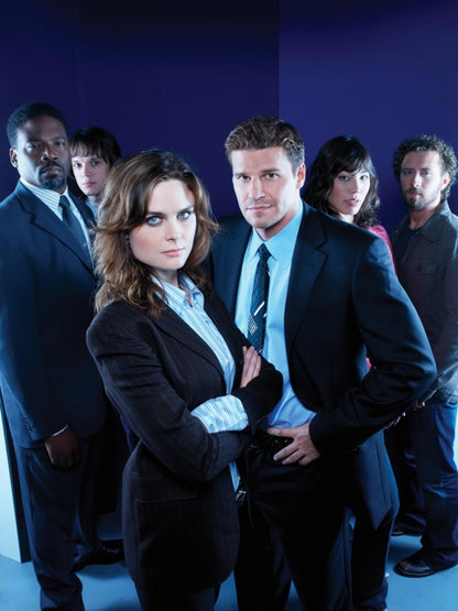 Bones Characters TV Series Wall Art Print Poster