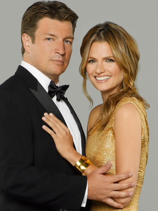 Castle Nathan Fillion Stana Katic TV Series Wall Art Print Poster