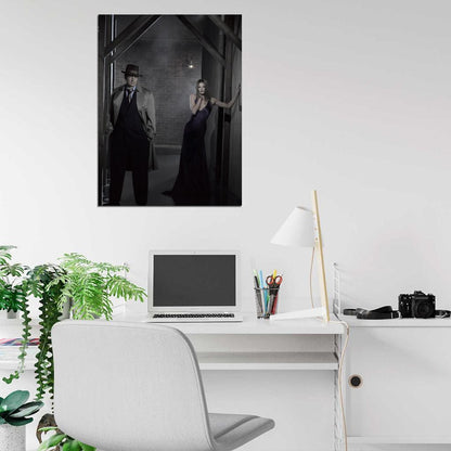 Castle Richard Castle Kate Beckett Characters TV Series Wall Art Print Poster