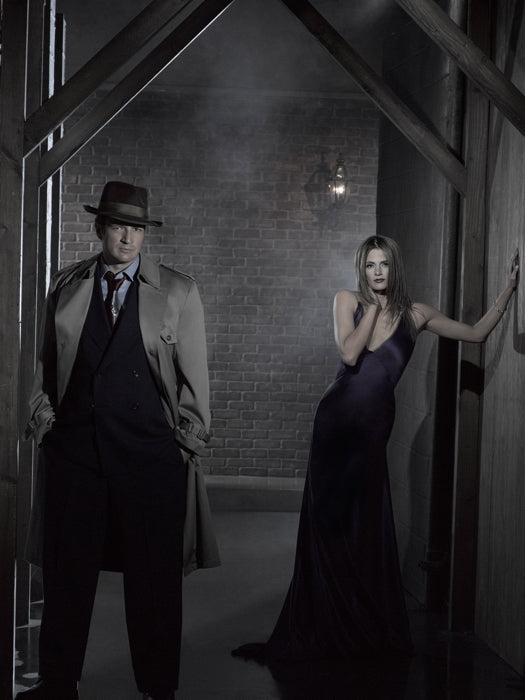 Castle Richard Castle Kate Beckett Characters TV Series Wall Art Print Poster