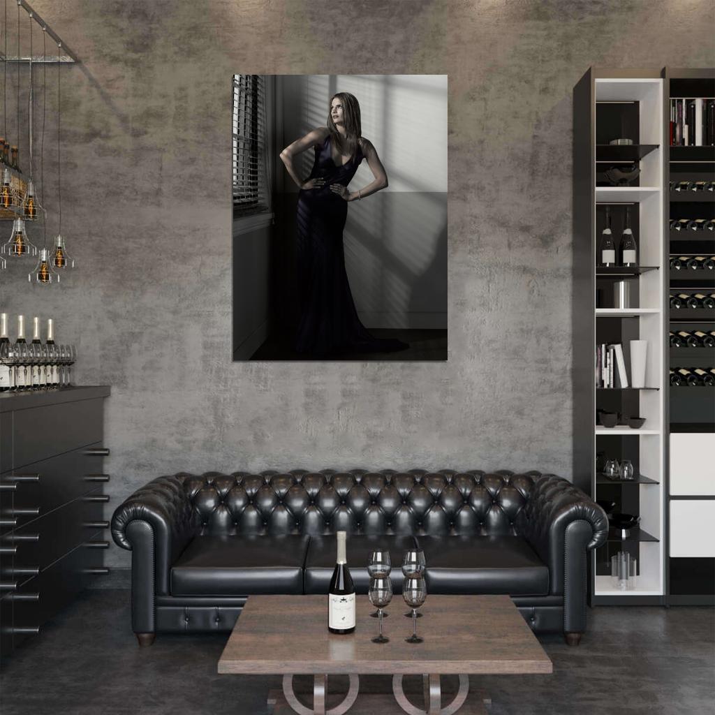 Castle Stana Katic TV Series Wall Art Print Poster