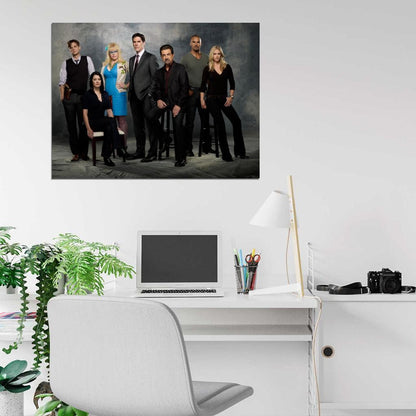 Criminal Minds Cast Characters TV Series Wall Art Print Poster