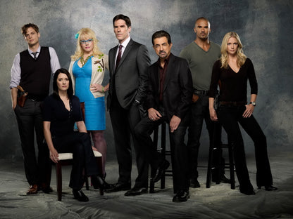 Criminal Minds Cast Characters TV Series Wall Art Print Poster