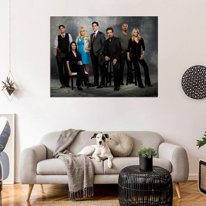 Criminal Minds Cast Characters TV Series Wall Art Print Poster