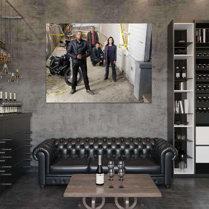 Criminal Minds Suspect Behavior Characters TV Series Wall Art Print Poster