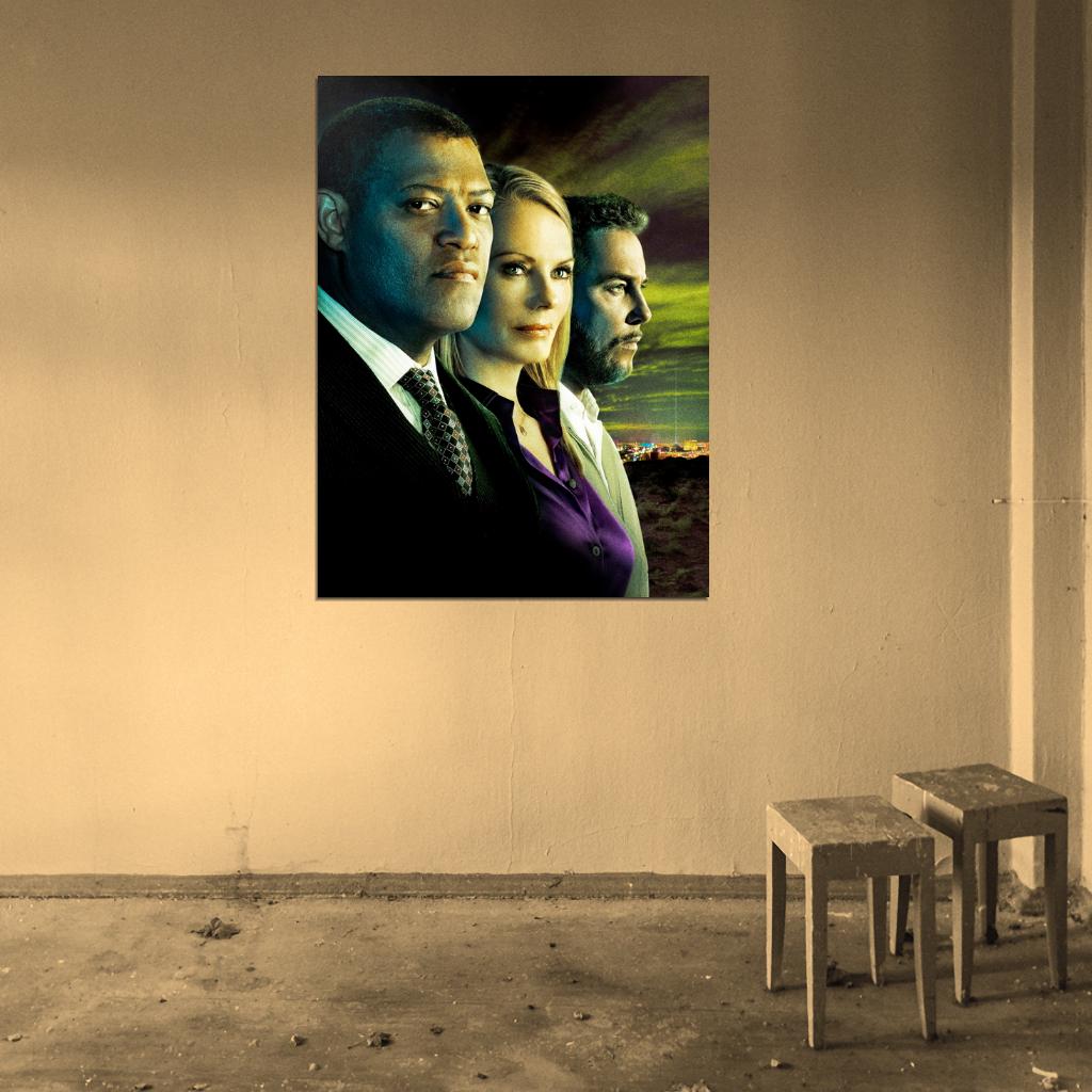 CSI Crime Scene Investigation TV Series Wall Art Print Poster