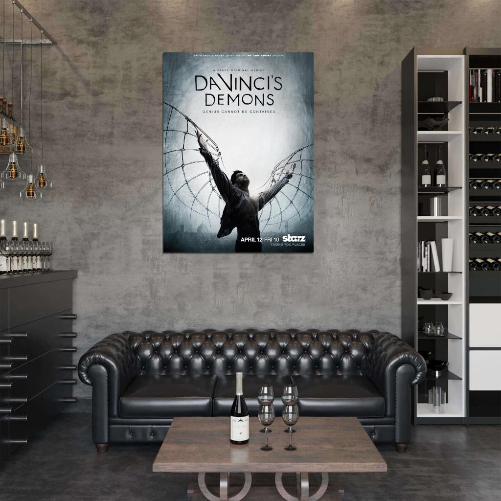 Da Vinci's Demons TV Series Wall Art Print Poster