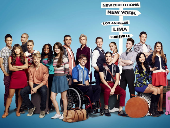 Glee Cast Characters TV Series Wall Art Print Poster