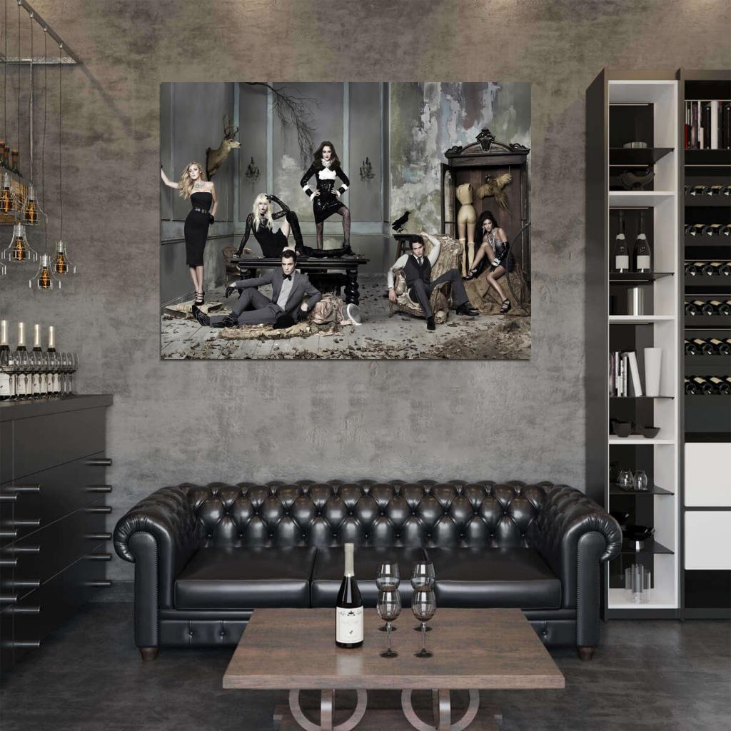 Gossip Girl Cast Characters TV Series Wall Art Print Poster