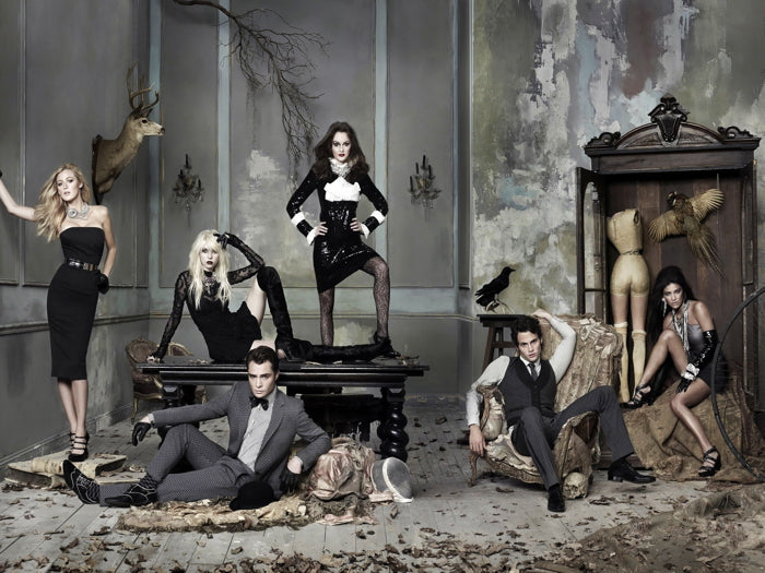 Gossip Girl Cast Characters TV Series Wall Art Print Poster