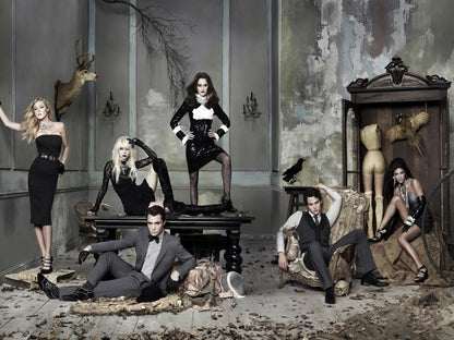 Gossip Girl Cast Characters TV Series Wall Art Print Poster