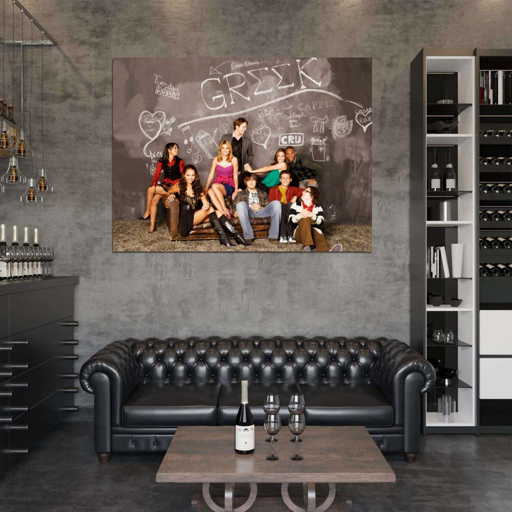 Greek TV Series Wall Art Print Poster