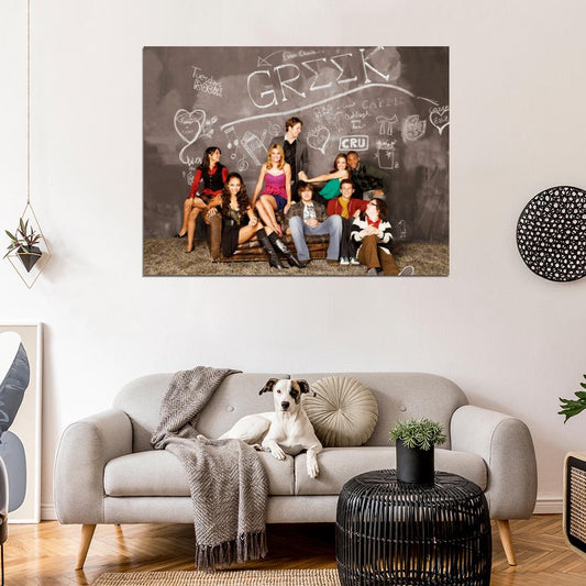 Greek TV Series Wall Art Print Poster