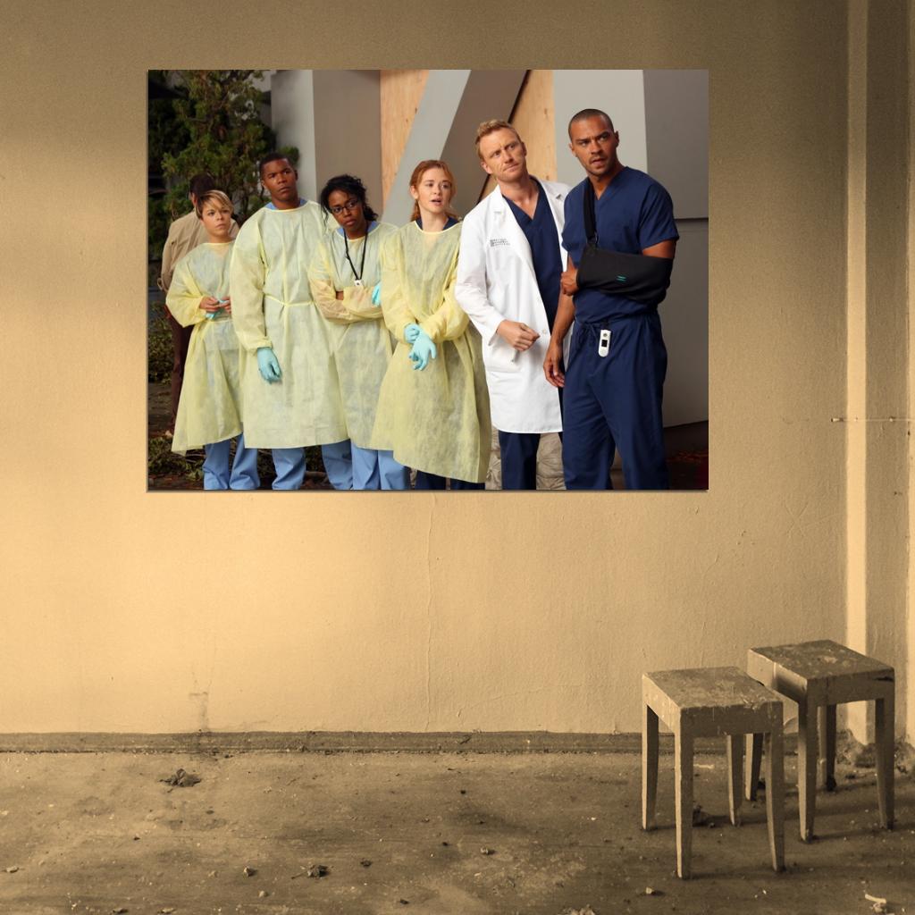 Grey's Anatomy TV Series Wall Art Print Poster