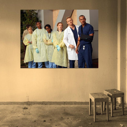 Grey's Anatomy TV Series Wall Art Print Poster