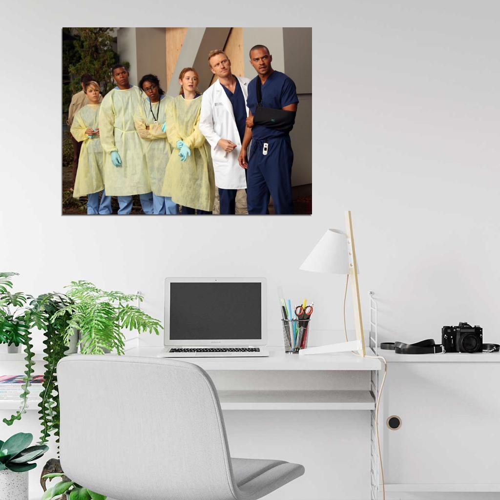 Grey's Anatomy TV Series Wall Art Print Poster