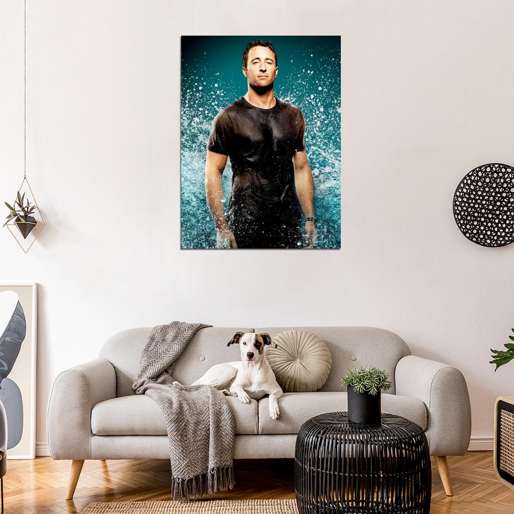 Hawaii Five-0 Alex O'Loughlin TV Series Wall Art Print Poster