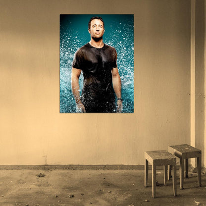 Hawaii Five-0 Alex O'Loughlin TV Series Wall Art Print Poster