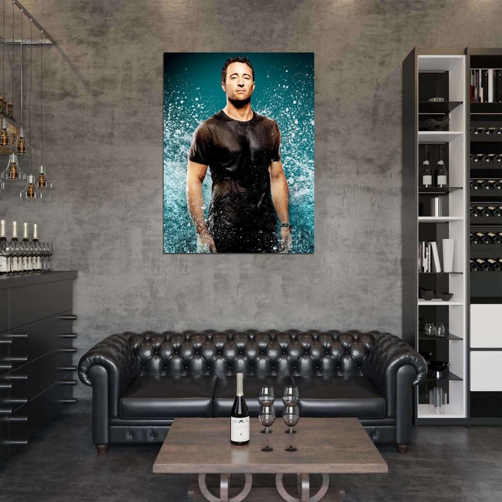 Hawaii Five-0 Alex O'Loughlin TV Series Wall Art Print Poster