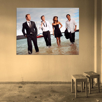 Hawaii Five-0 Characters Cast TV Series Wall Art Print Poster
