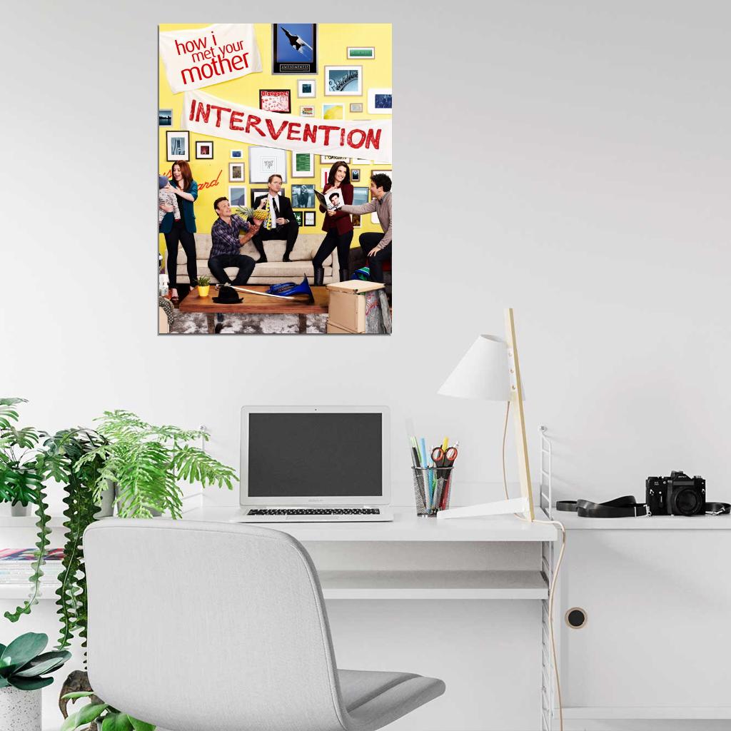 How I Met Your Mother Characters TV Series Wall Art Print Poster
