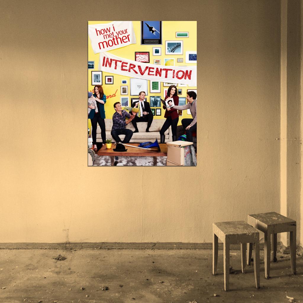 How I Met Your Mother Characters TV Series Wall Art Print Poster