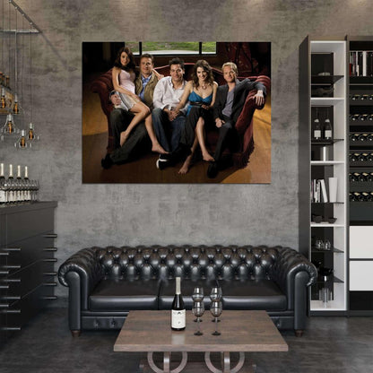 How I Met Your Mother Cast Characters TV Series Wall Art Print Poster