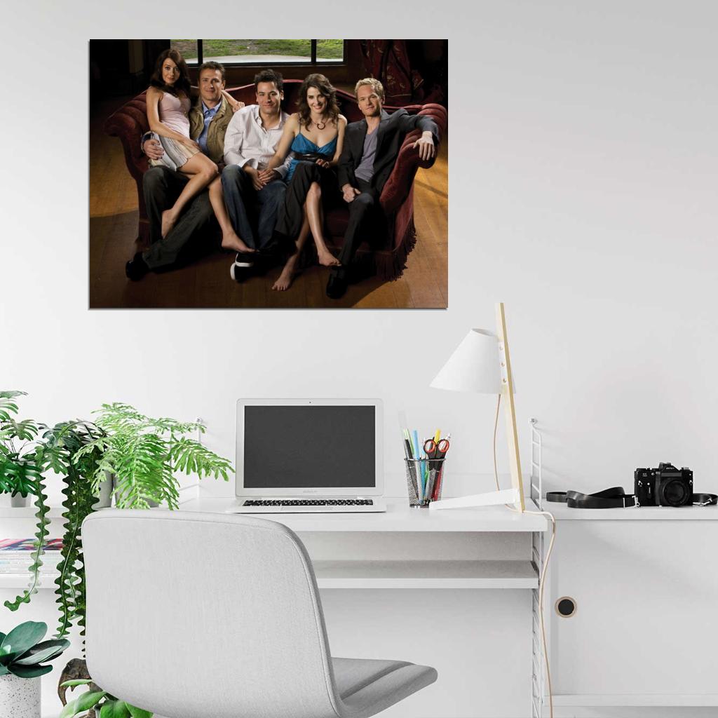 How I Met Your Mother Cast Characters TV Series Wall Art Print Poster