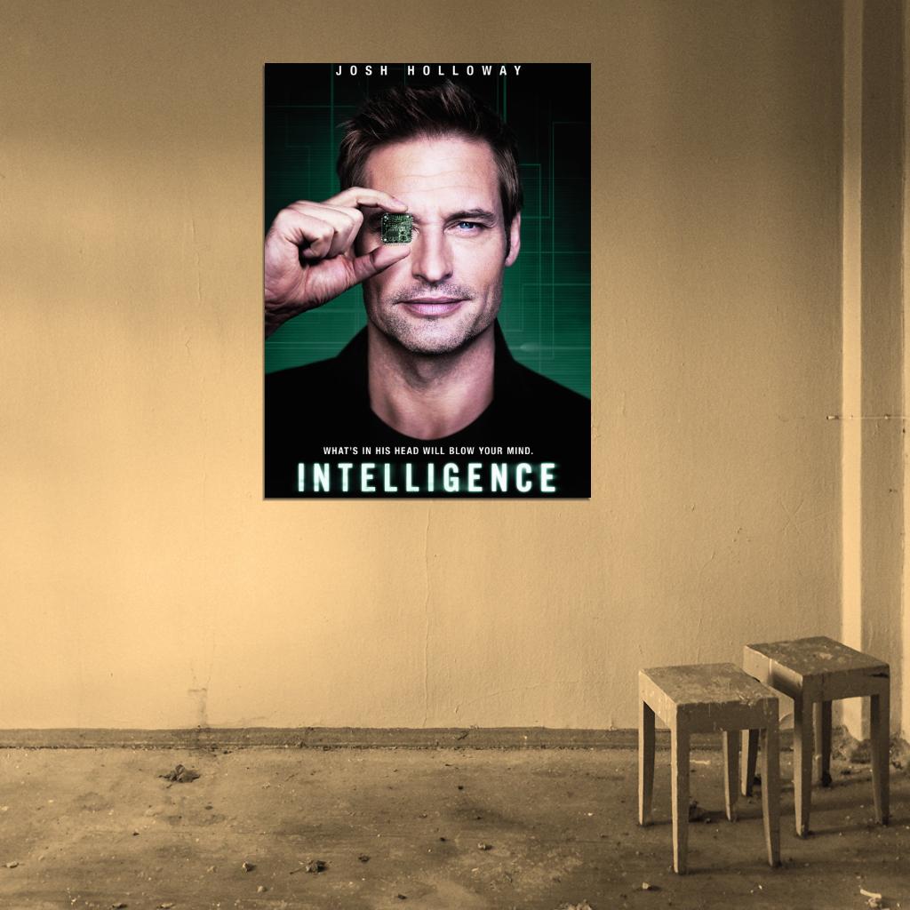 Intelligence Josh Holloway TV Series Wall Art Print Poster