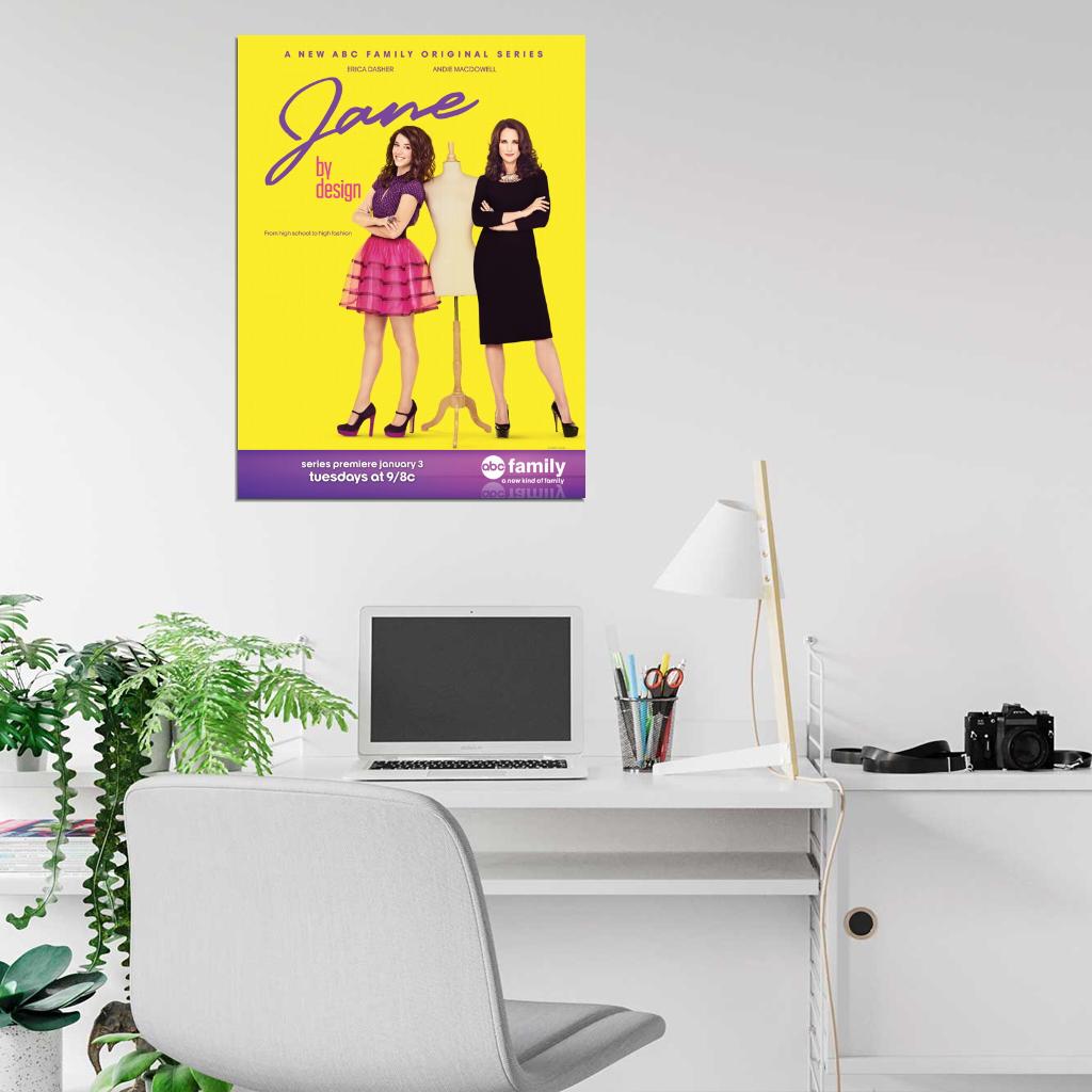 Jane By Design TV Series Wall Art Print Poster