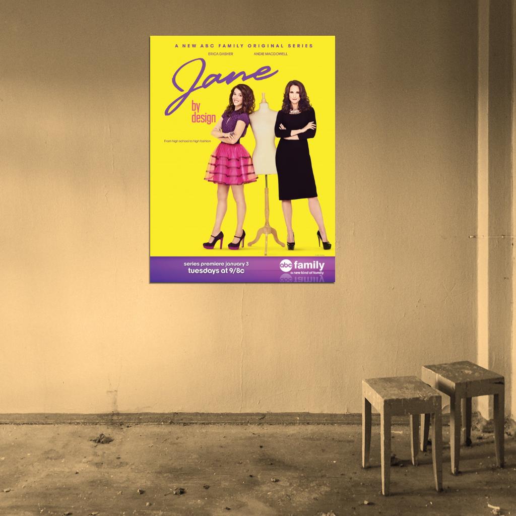 Jane By Design TV Series Wall Art Print Poster