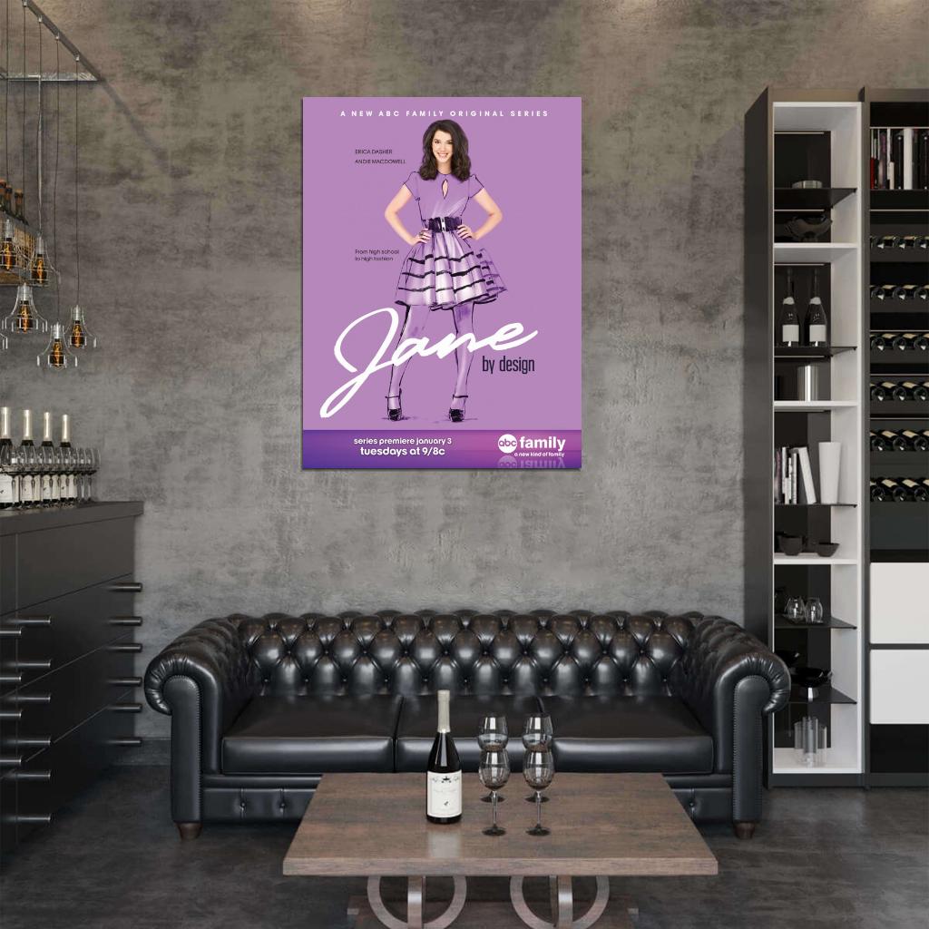 Jane By Design Erica Dasher TV Series Wall Art Print Poster