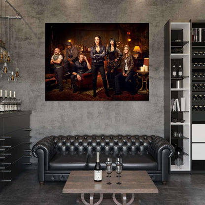 Lost Girl Cast Characters TV Series Wall Art Print Poster