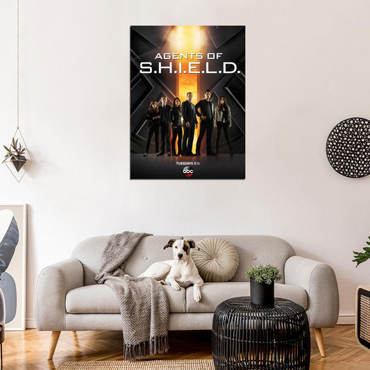Agents of S.H.I.E.L.D. SHIELD TV Series Wall Art Print Poster