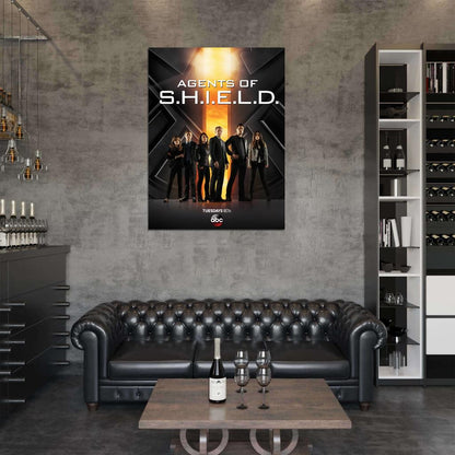 Agents of S.H.I.E.L.D. SHIELD TV Series Wall Art Print Poster