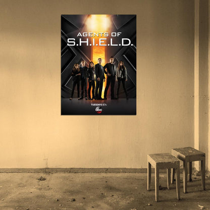 Agents of S.H.I.E.L.D. SHIELD TV Series Wall Art Print Poster