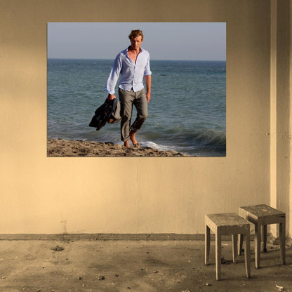The Mentalist Simon Baker TV Series Wall Art Print Poster