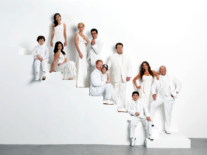 Modern Family Cast Characters TV Series Wall Art Print Poster