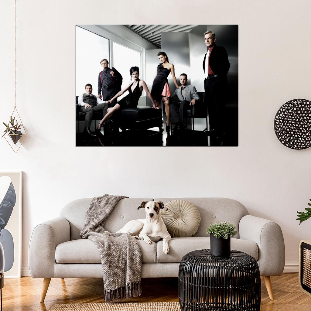 NCIS Naval Criminal Investigative Service Characters Cast TV Series Wall Art Print Poster