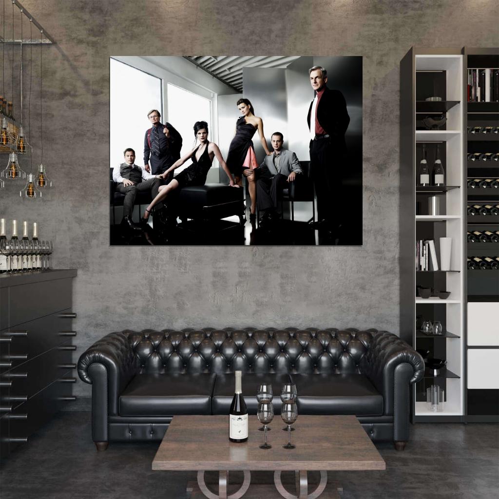 NCIS Naval Criminal Investigative Service Characters Cast TV Series Wall Art Print Poster