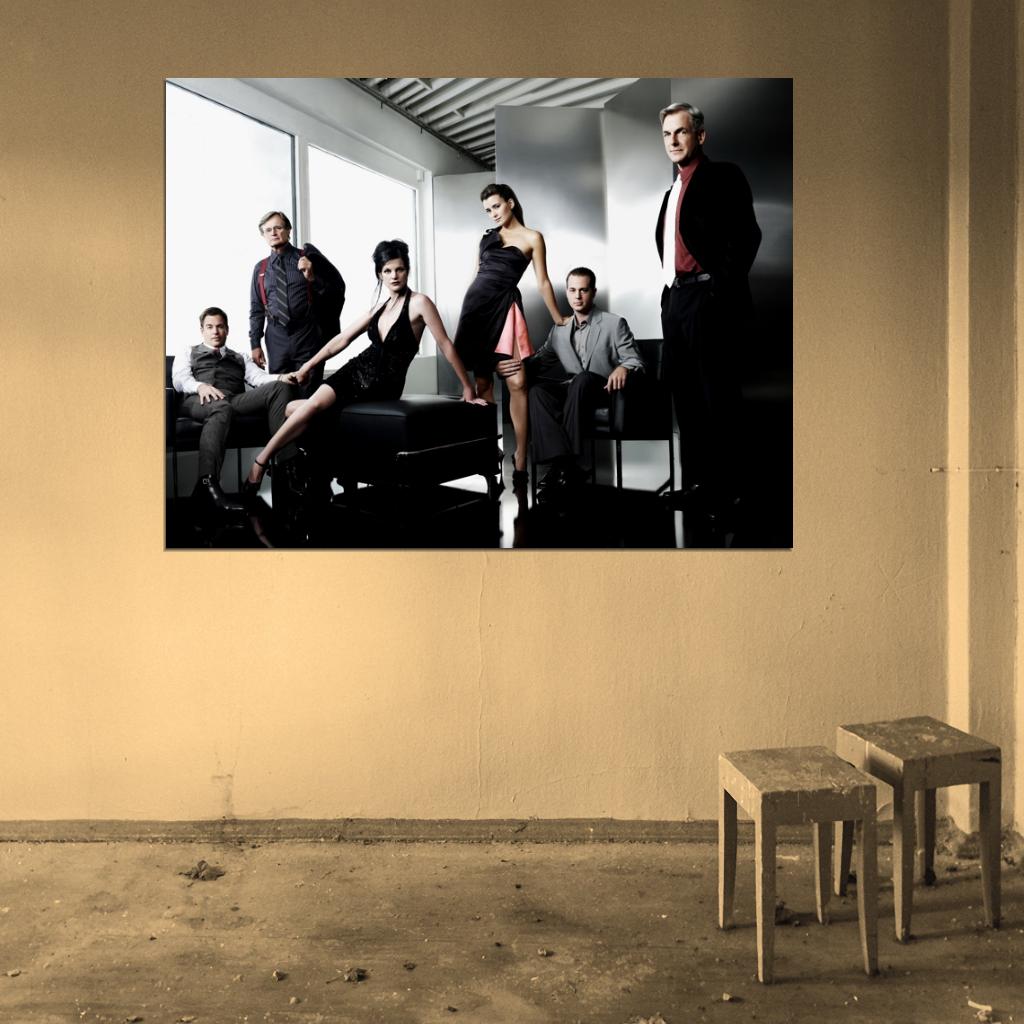 NCIS Naval Criminal Investigative Service Characters Cast TV Series Wall Art Print Poster