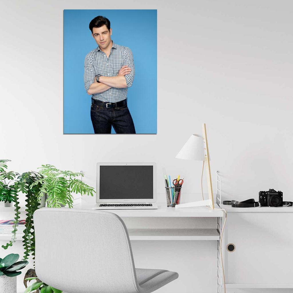 New Girl Max Greenfield TV Series Wall Art Print Poster