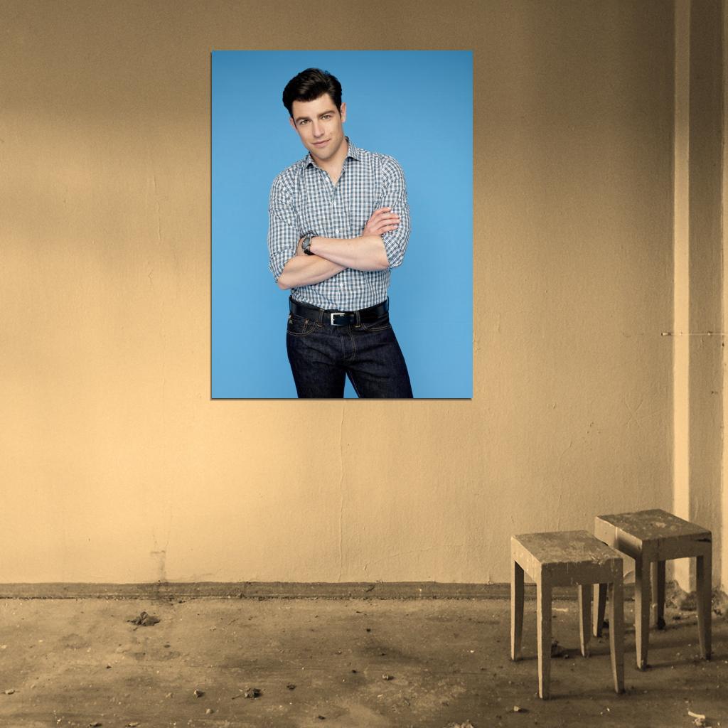 New Girl Max Greenfield TV Series Wall Art Print Poster