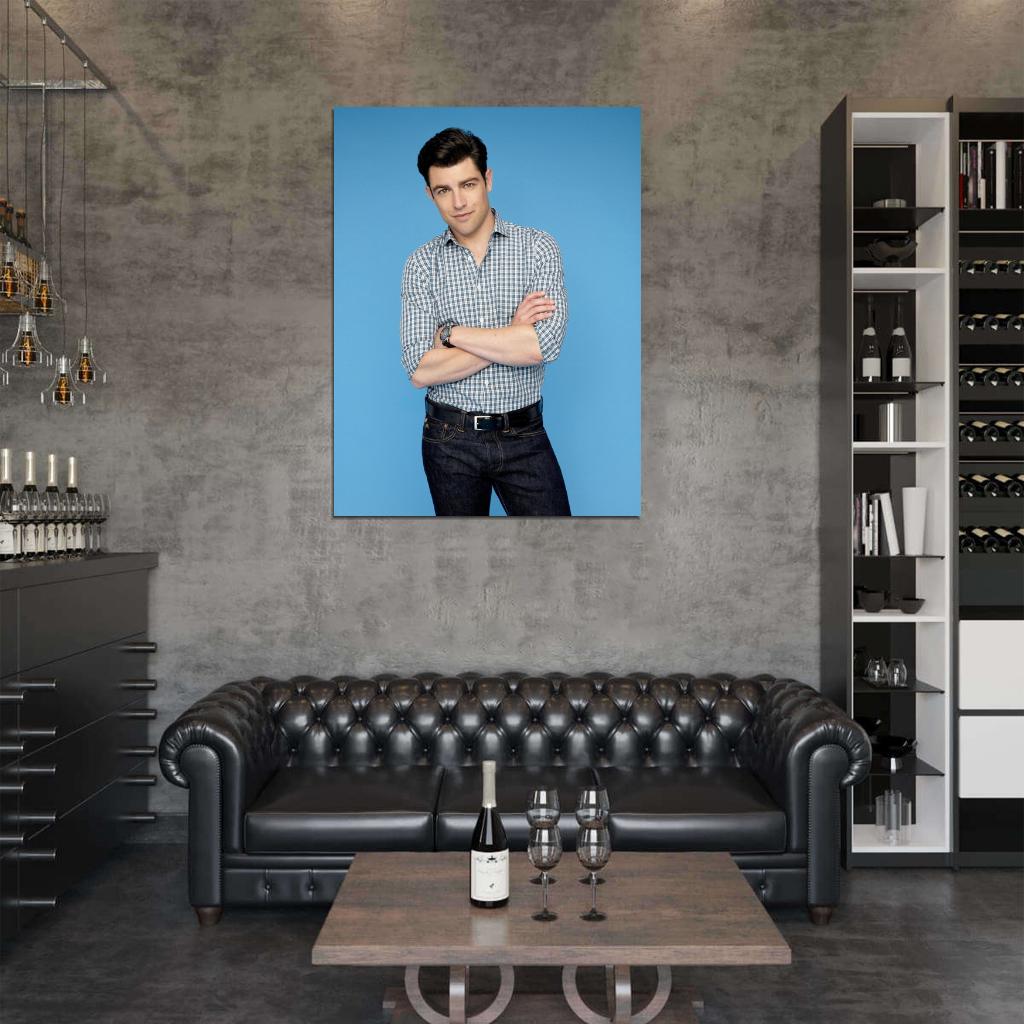 New Girl Max Greenfield TV Series Wall Art Print Poster